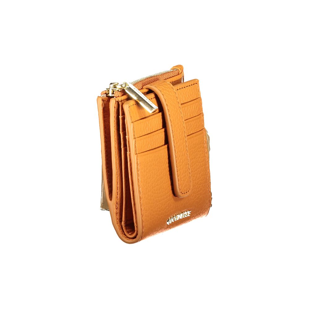 Coccinelle Arancione Leather Wallet – Timeless Italian Elegance