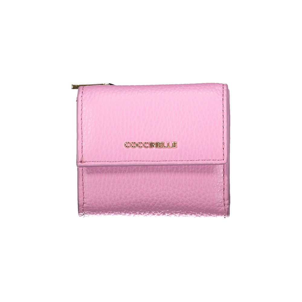 Coccinelle Beige Leather Women Handbag