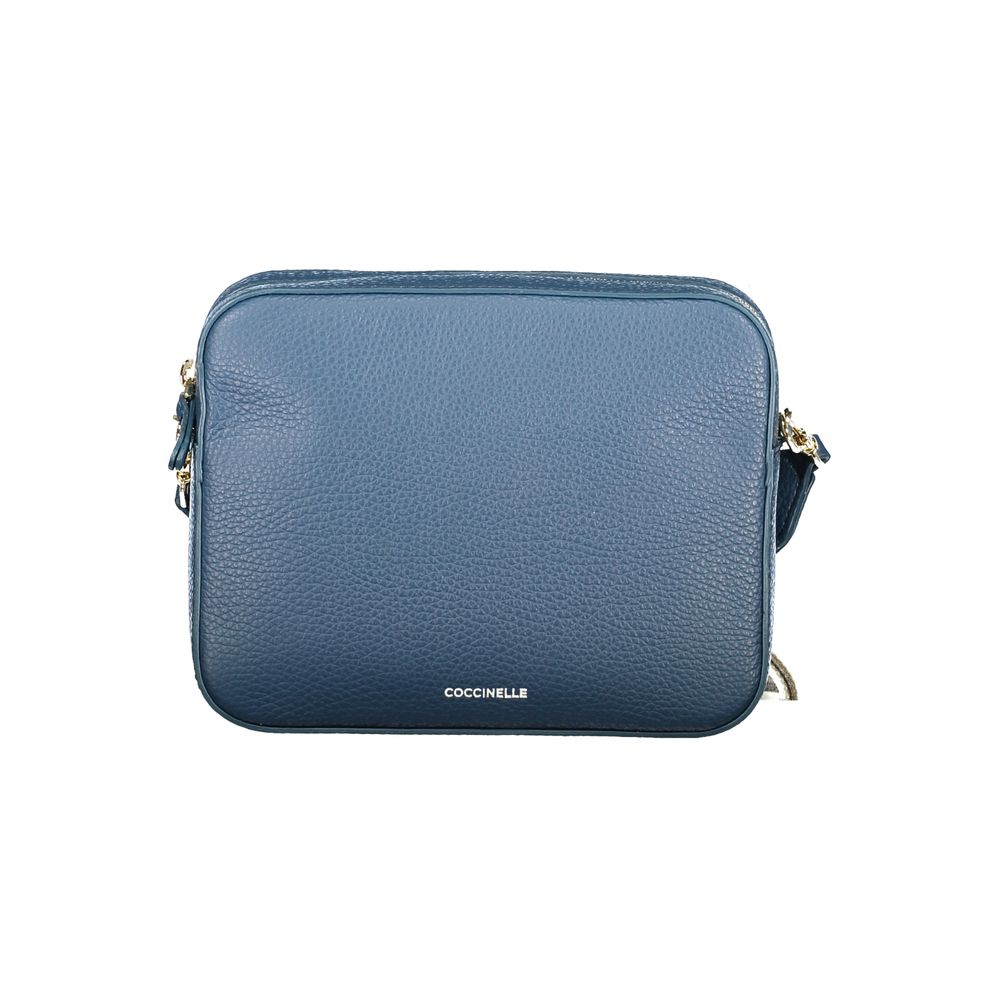 Coccinelle Blu Pelle Donna Borsa - Exquisite Italian Leather Handbag