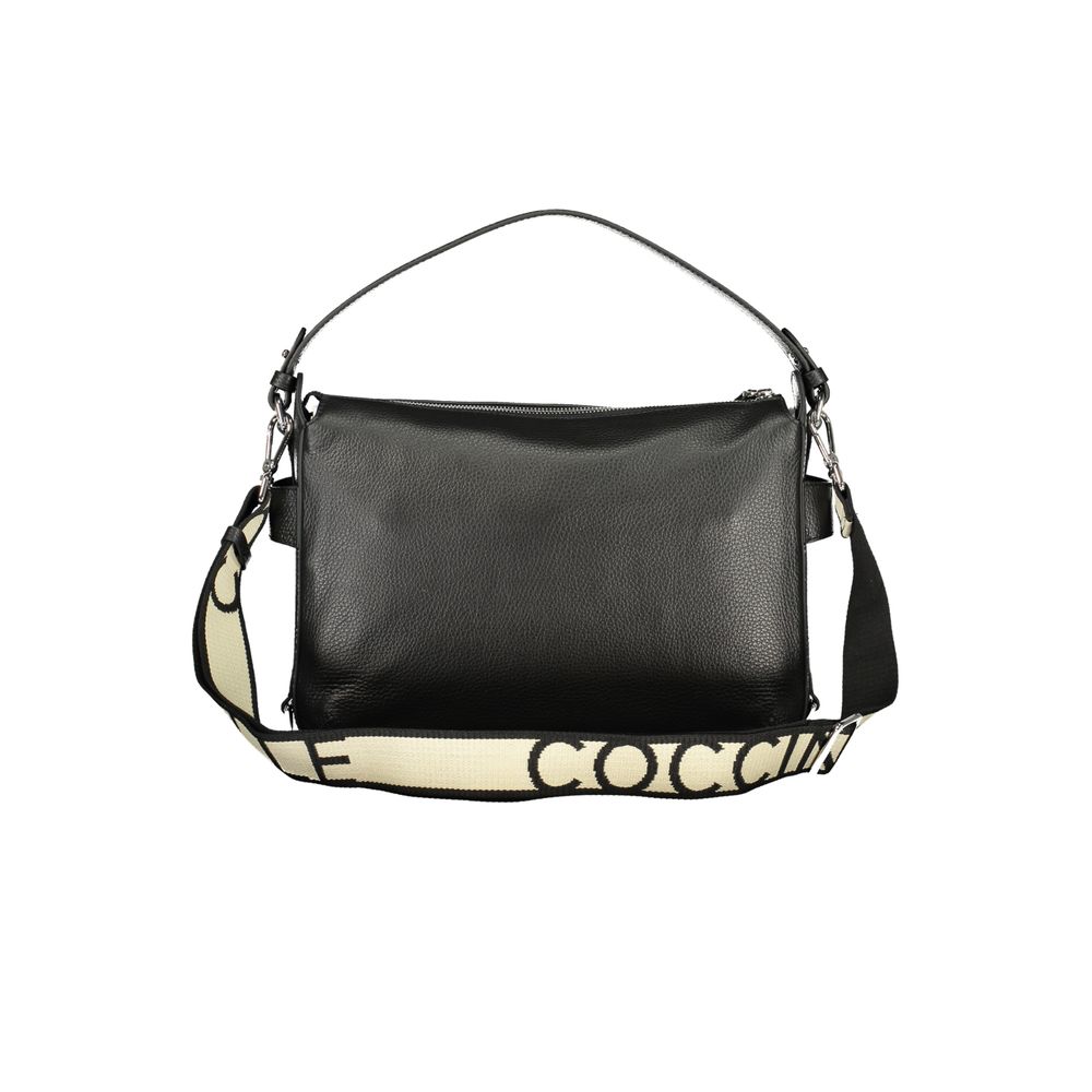 Coccinelle Nero Pelle Women Handbag - Artisanal Luxury Elegance