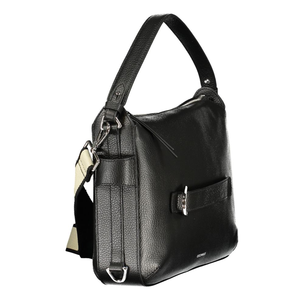 Coccinelle Nero Pelle Handbag - Designer Artisanal Luxury