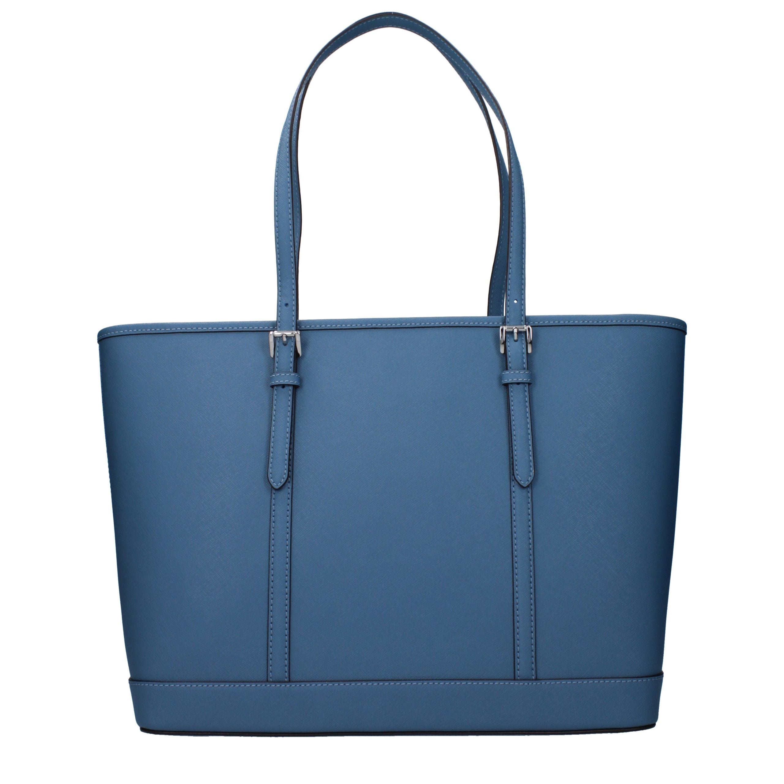 Discover the Michael Kors Blue Leather Shoulder Bag, a symbol of artisanal luxury and timeless elegance, perfect for elevating any sophisticated ensemble.