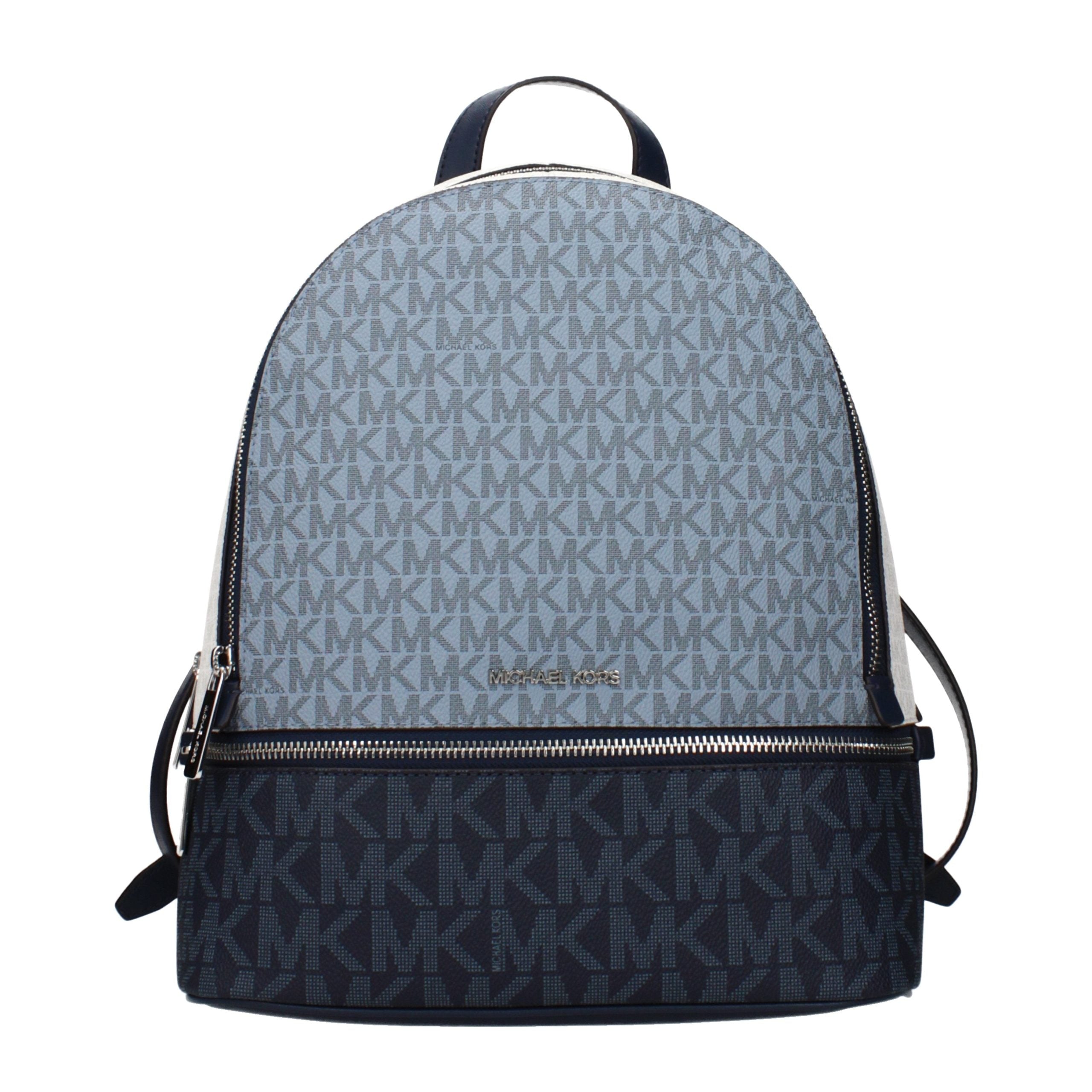 Discover the Michael Kors Blue Fabric Backpack, where sophisticated design meets luxurious practicality, perfect for those who embrace elegance and confidence in every moment.