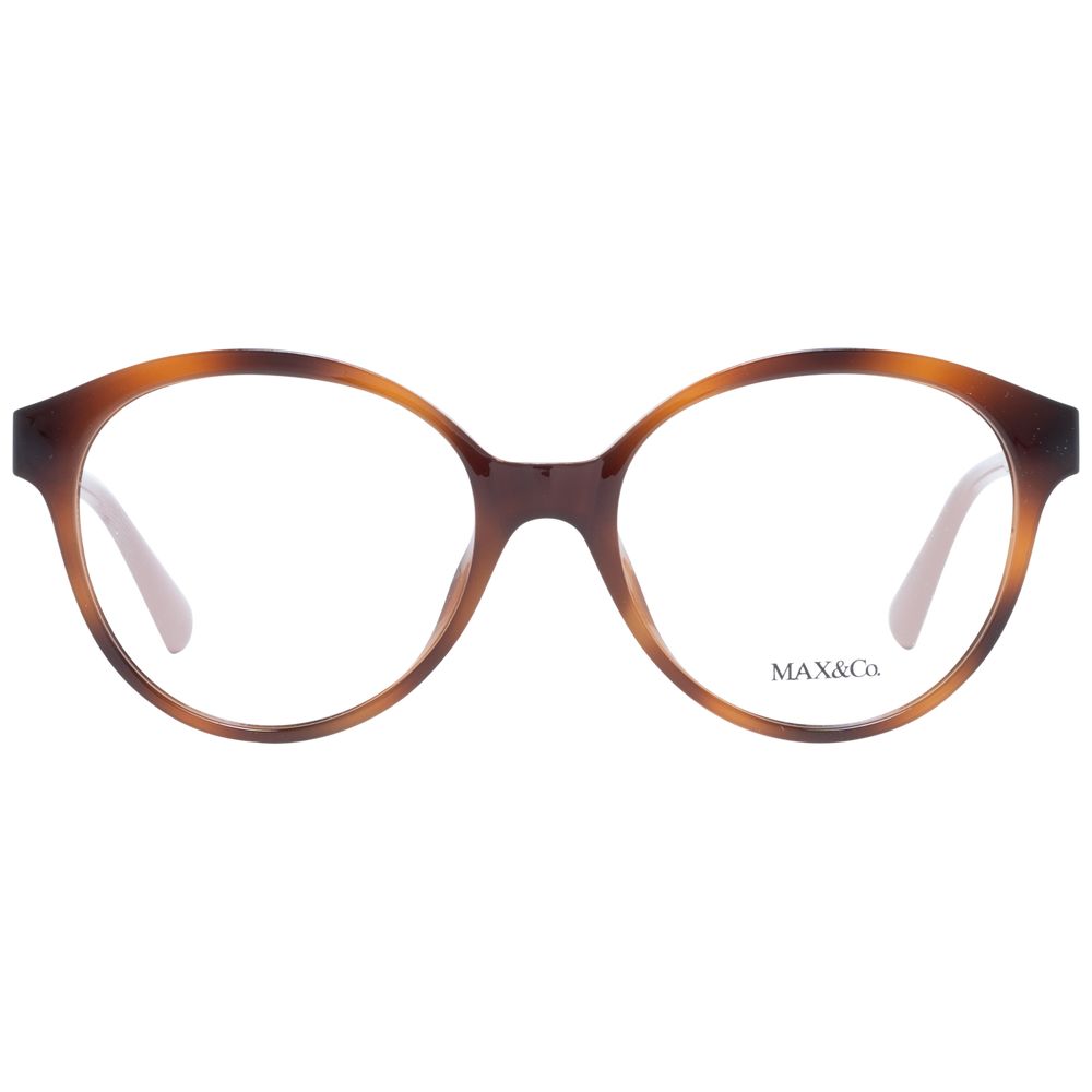 Discover the Max & Co Brown Plastic Glasses, a timeless accessory that embodies luxury and elegance, enhancing your style with exquisite craftsmanship and sophistication.