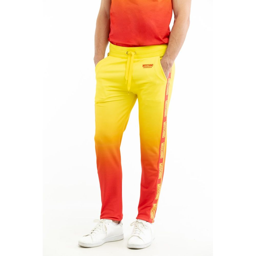 Moschino Multicolor Cotton Casual Pants
