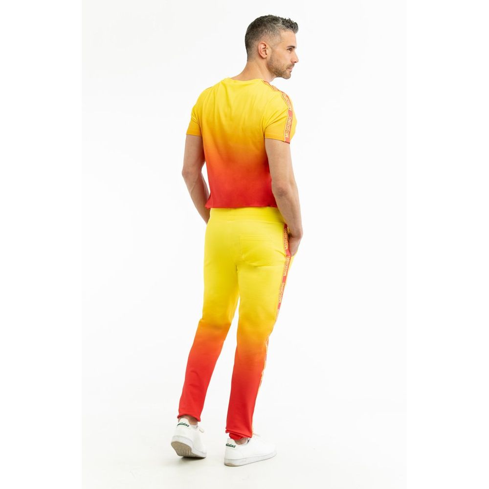 Moschino Multicolor Cotton Casual Pants