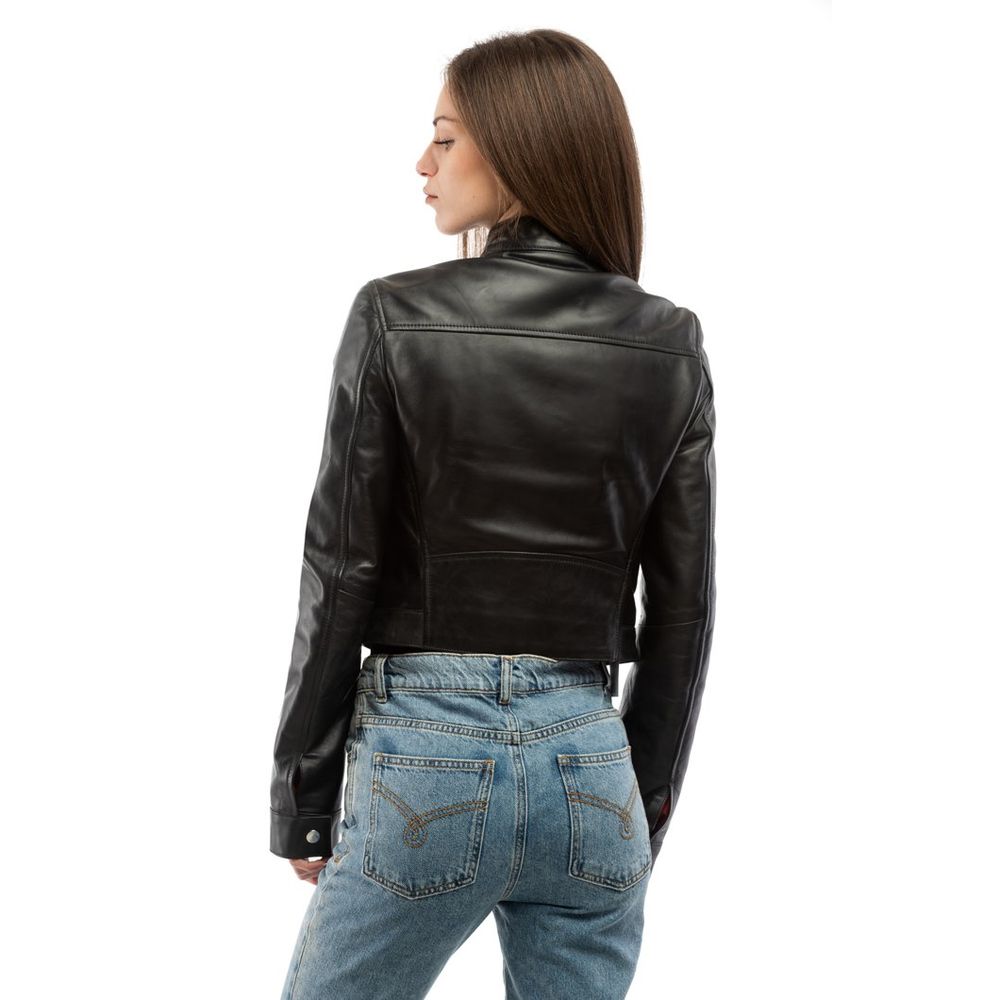 Moschino Multicolor Leather Jacket