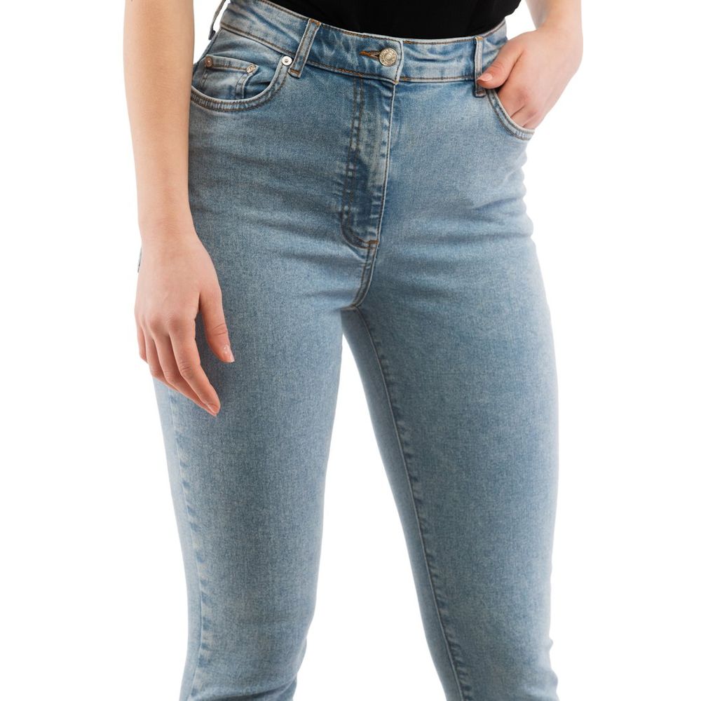 Moschino Multicolor Cotton Skinny Jeans - Luxury Fashion Statement