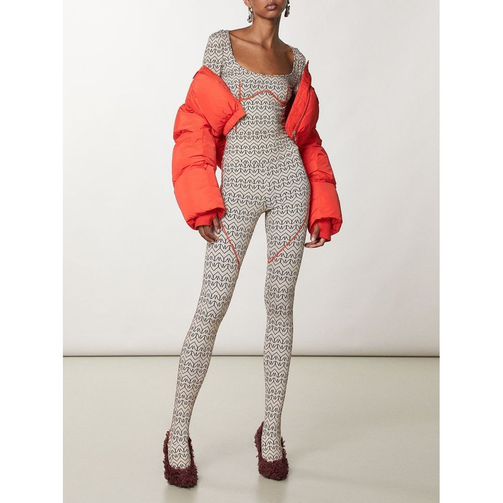Patrizia Pepe Bicolor Polyamide Leggings - Luxury Sportswear
