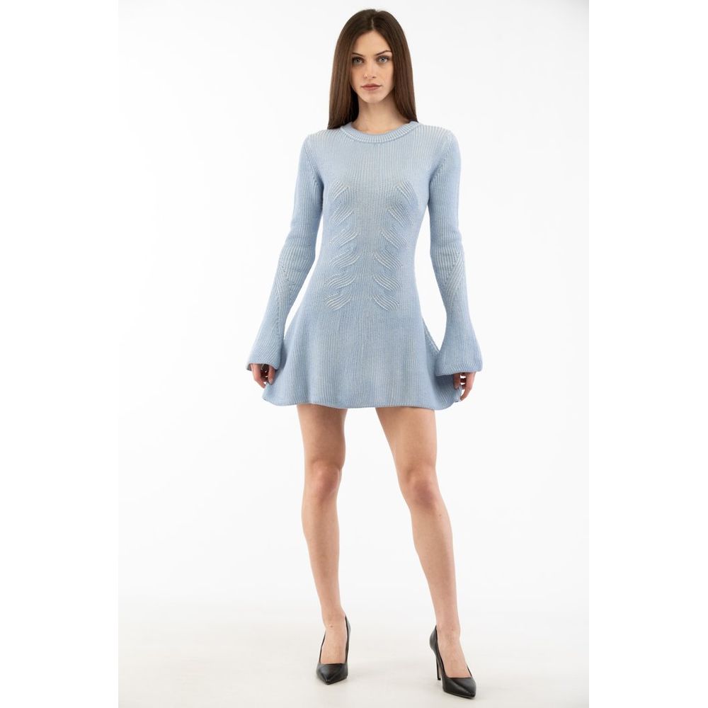 Elevate your wardrobe with the Moschino Multicolor Wool Casual Dress, a masterpiece of refined craftsmanship and luxurious materials, perfect for any discerning occasion.