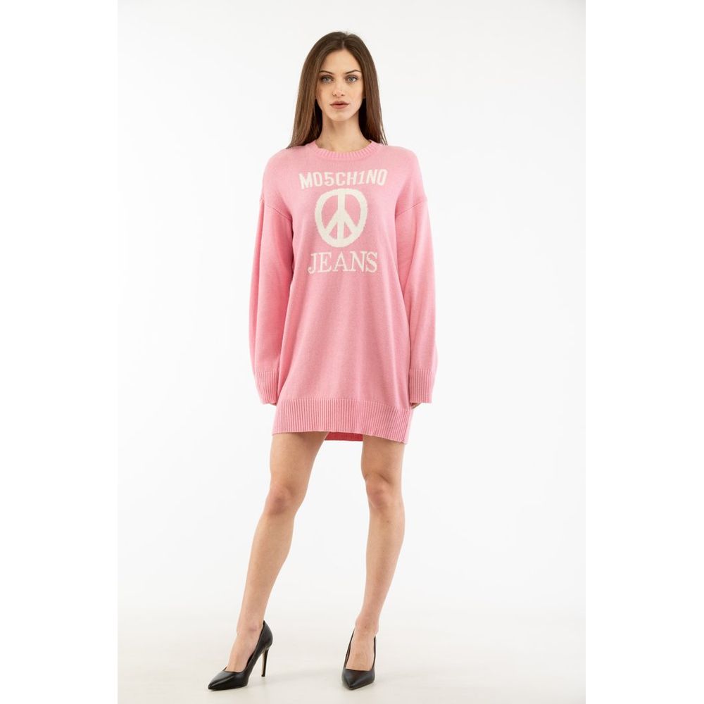 Elevate your style with the Moschino Multicolor Polyamide Casual Dress, a masterpiece of vibrant luxury crafted for those who embrace elegance and sophistication.