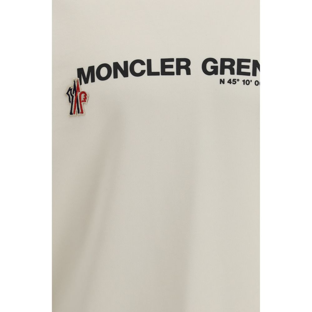 Moncler Grenoble Beige Cotton Sweatshirt - Luxe Designer Essential