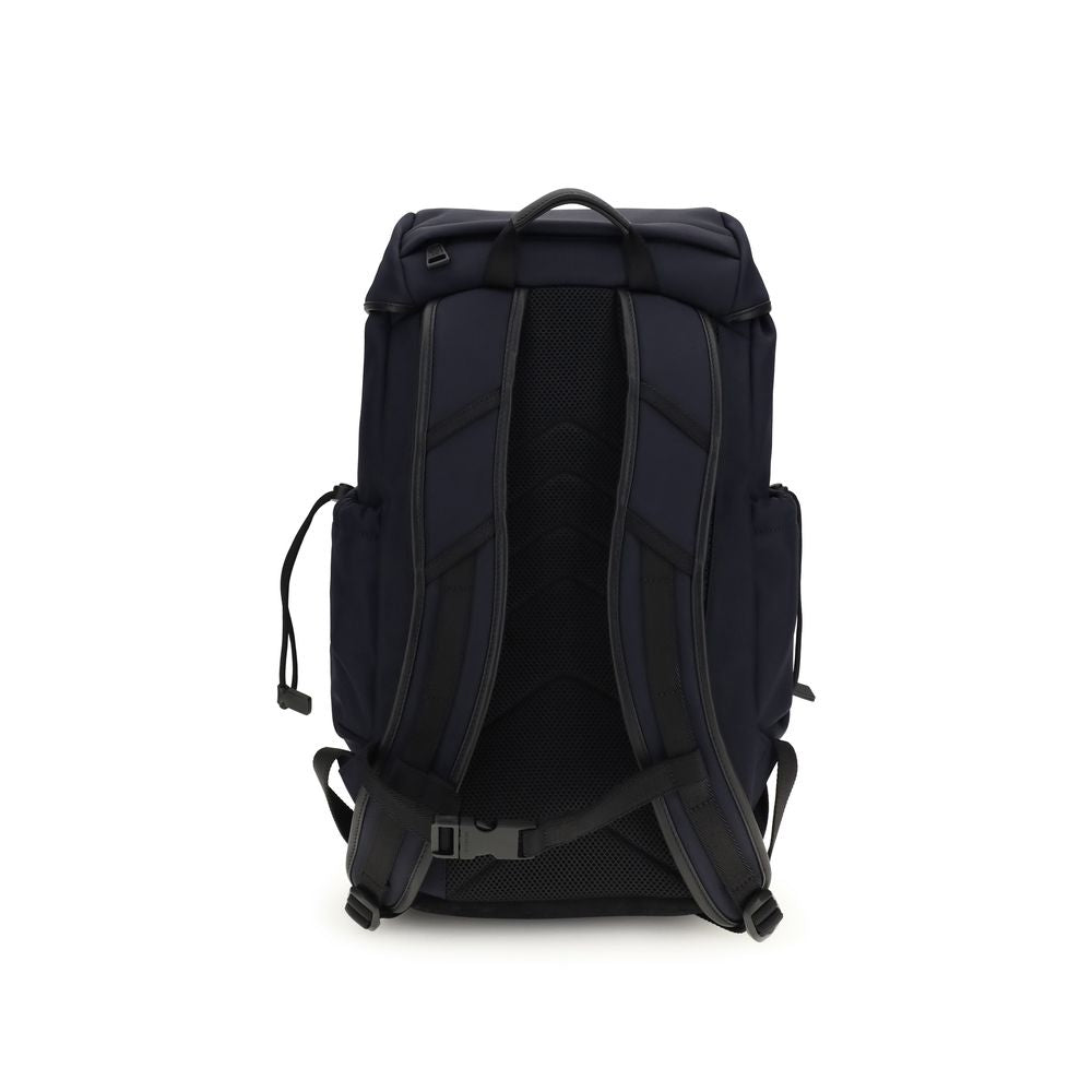 Elevate your style with the Moncler Black Polyamide Backpack, a luxurious blend of sophistication and functionality, perfect for the discerning individual.