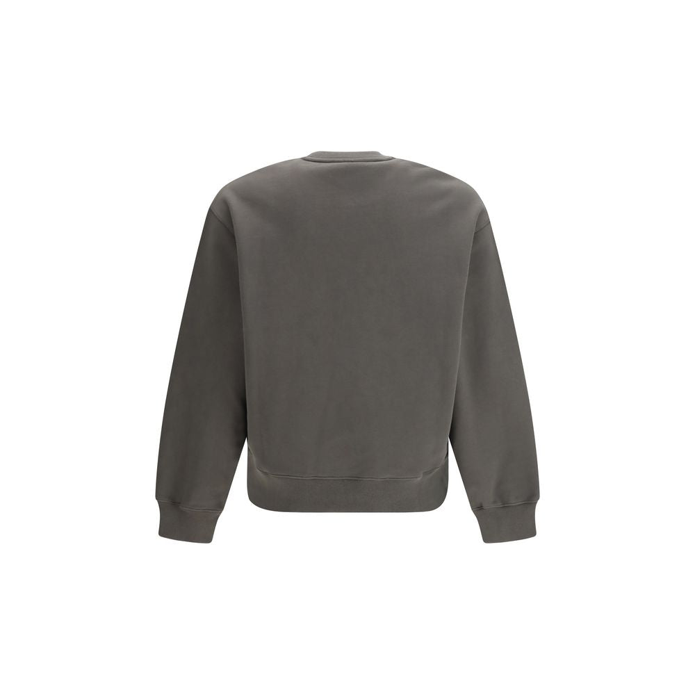 Maison Kitsuné Brown Cotton Sweatshirt - Effortless Luxury Style