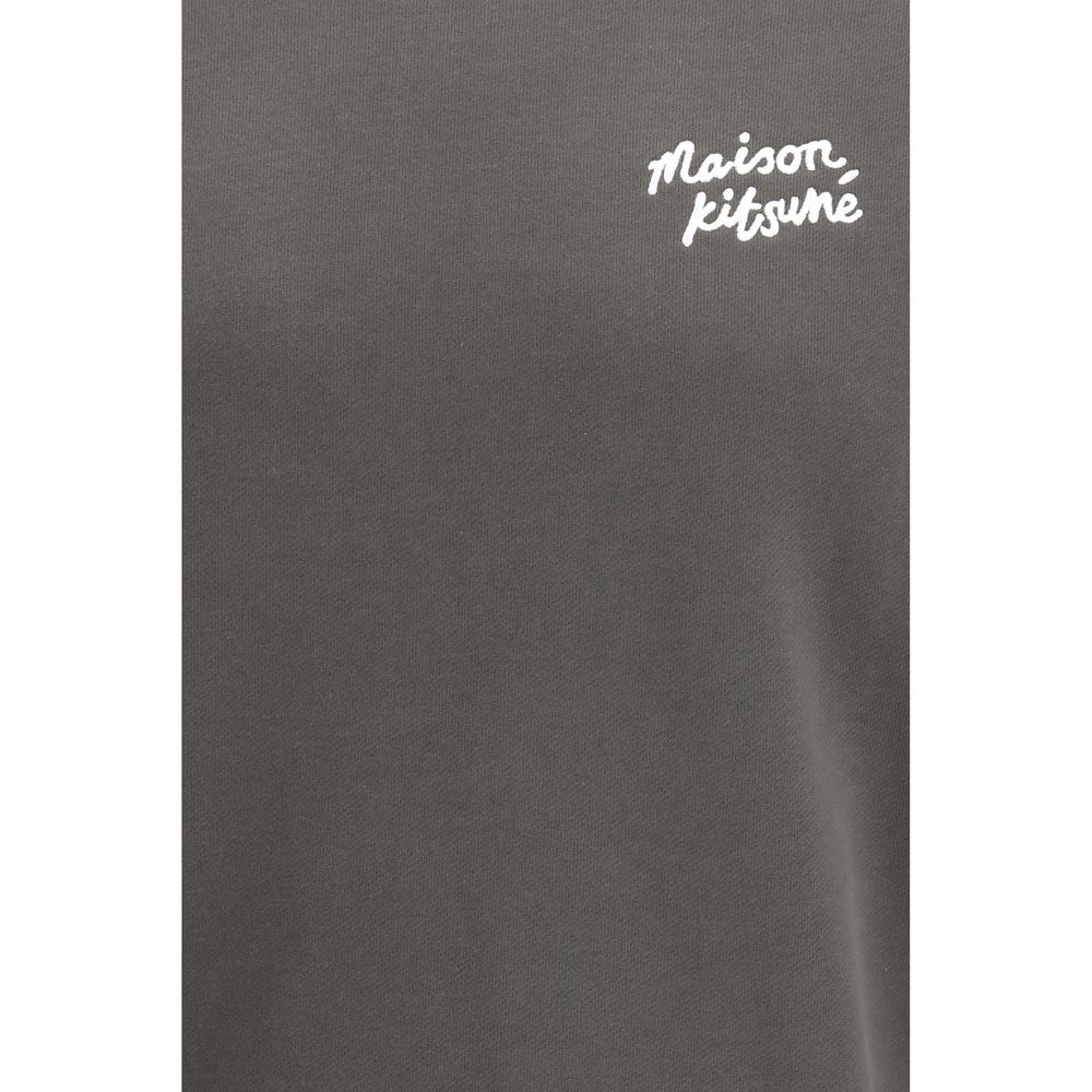 Maison Kitsuné Brown Cotton Sweatshirt - Effortless Luxury Style