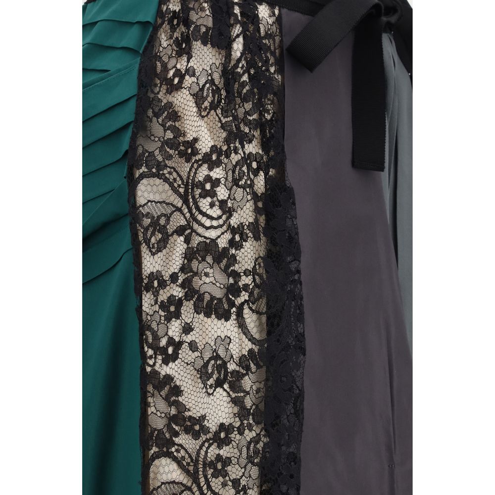 Prada Multicolor Silk Midi Skirt - Exquisite Luxury Fashion
