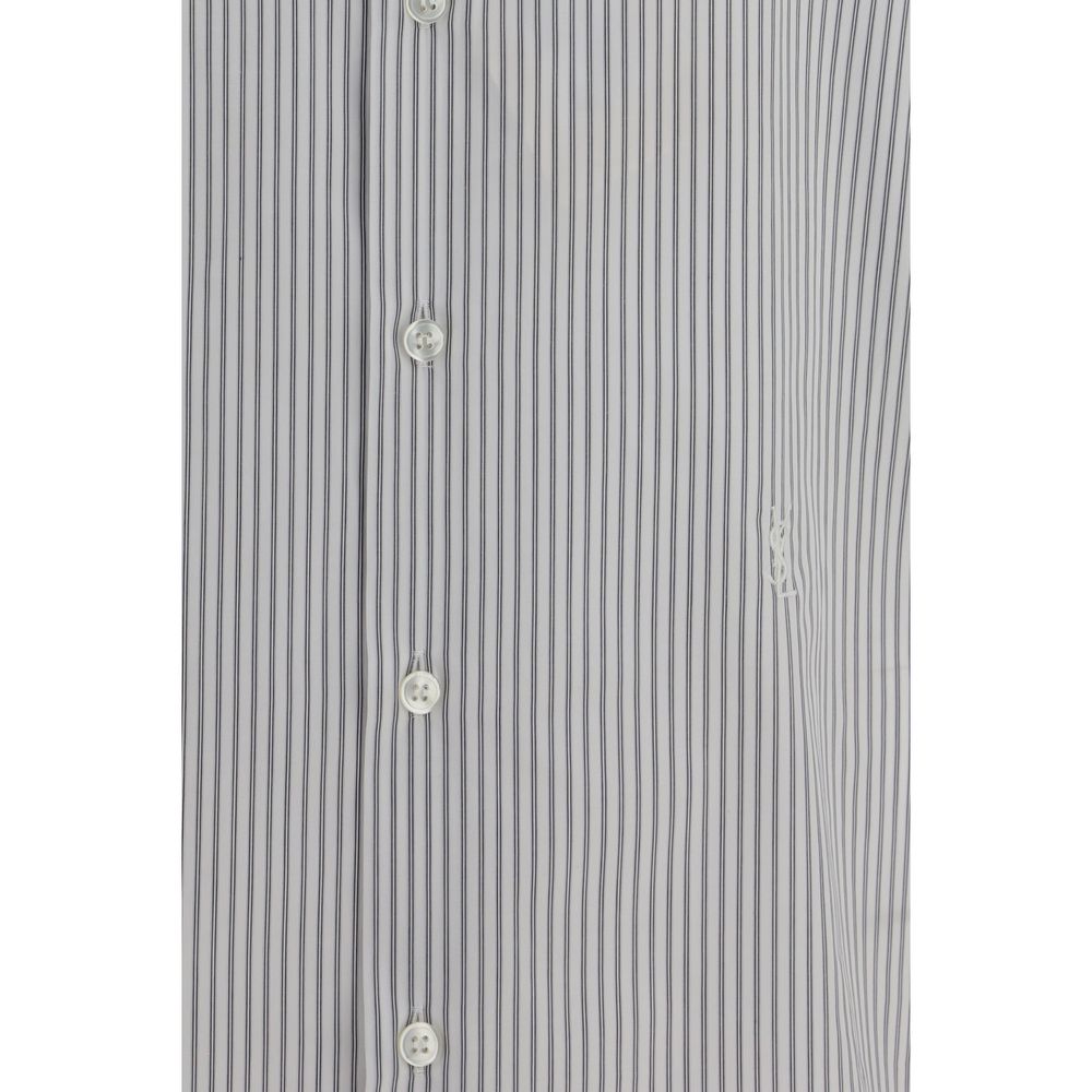 Discover the Saint Laurent Multicolor Cotton Pattern Shirt from the SS26 collection, a masterpiece of refined craftsmanship and timeless elegance for the discerning individual.
