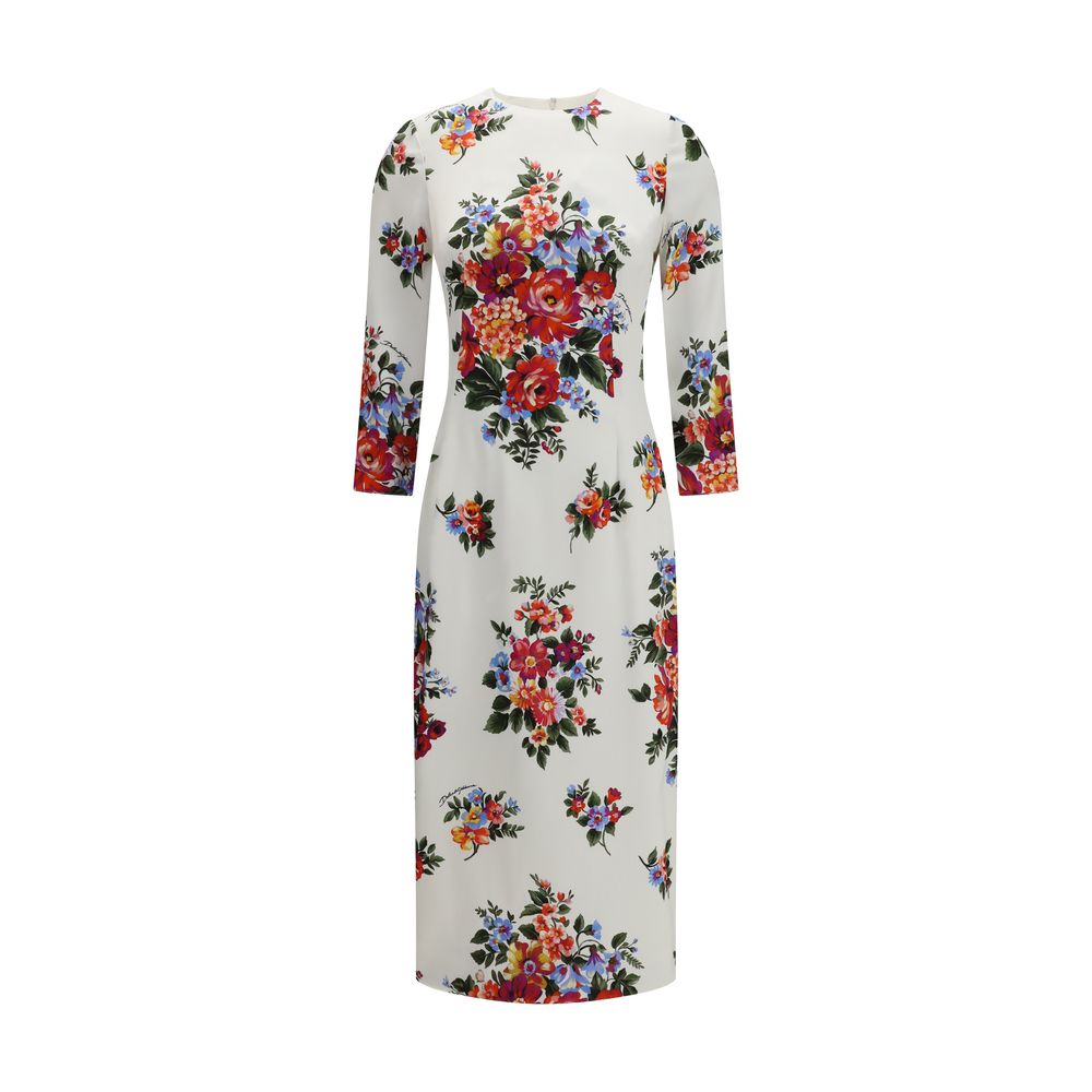 Indulge in the exquisite Dolce & Gabbana Multicolor Polyester Casual Dress, where floral elegance meets luxurious comfort for unforgettable moments of sophistication.