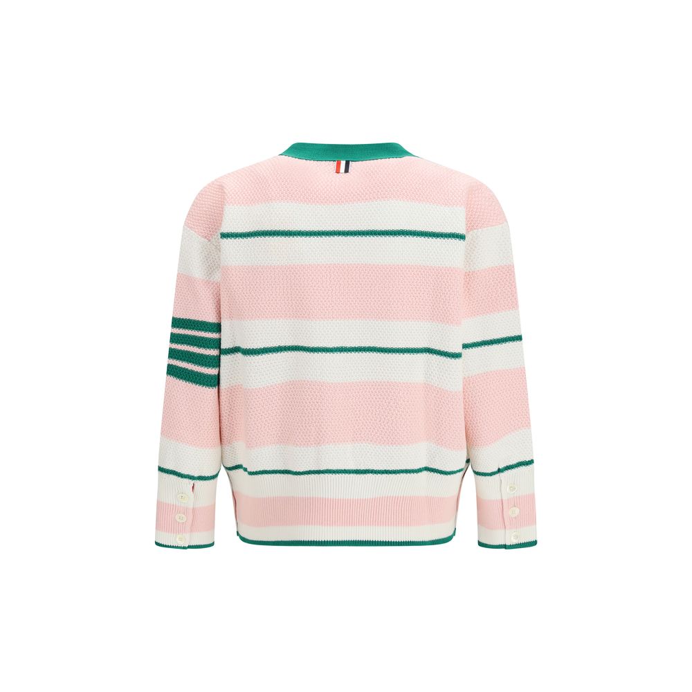 Thom Browne Multicolor Cotton Cardigan - Timeless Luxury Fashion