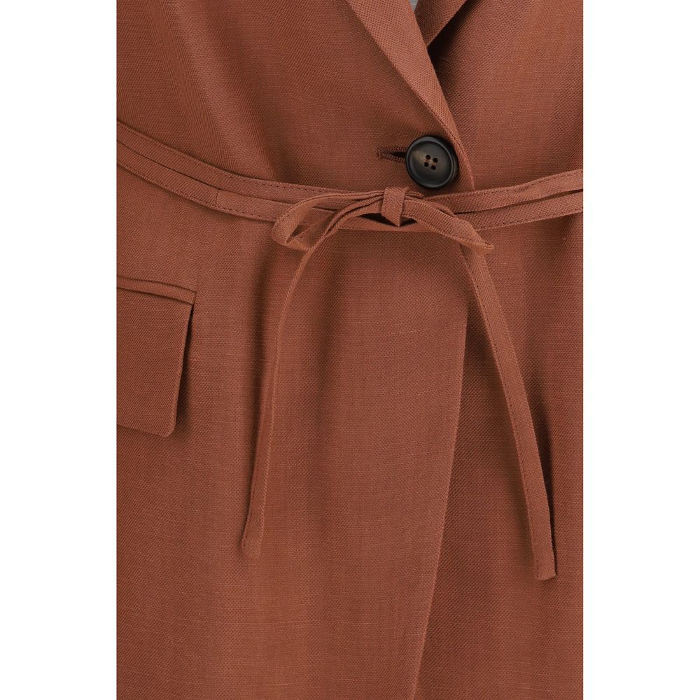 Brunello Cucinelli Multicolor Viscose Blazer - Exquisite Luxury