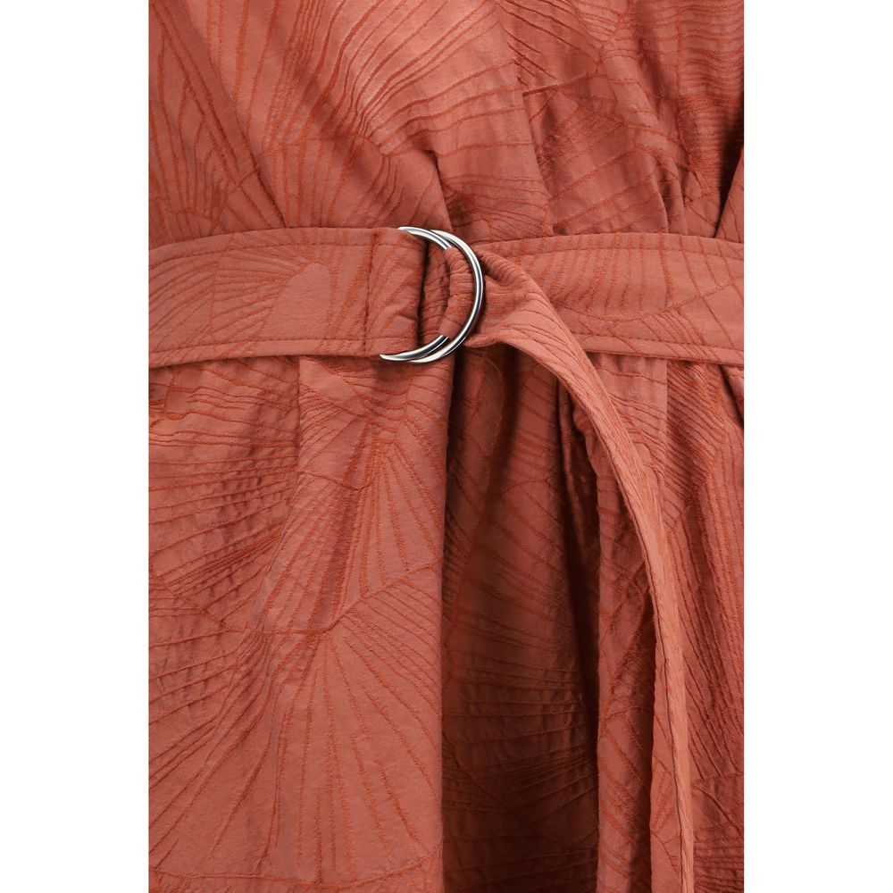 Discover the Brunello Cucinelli Multicolor Cotton Casual Dress, a harmonious blend of luxury and artistry, crafted for those who embody elegance and sophistication.