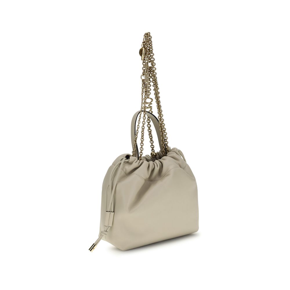 Chloé Beige Lamb Ovis Aries Shoulder Bag, Artisanal Luxury