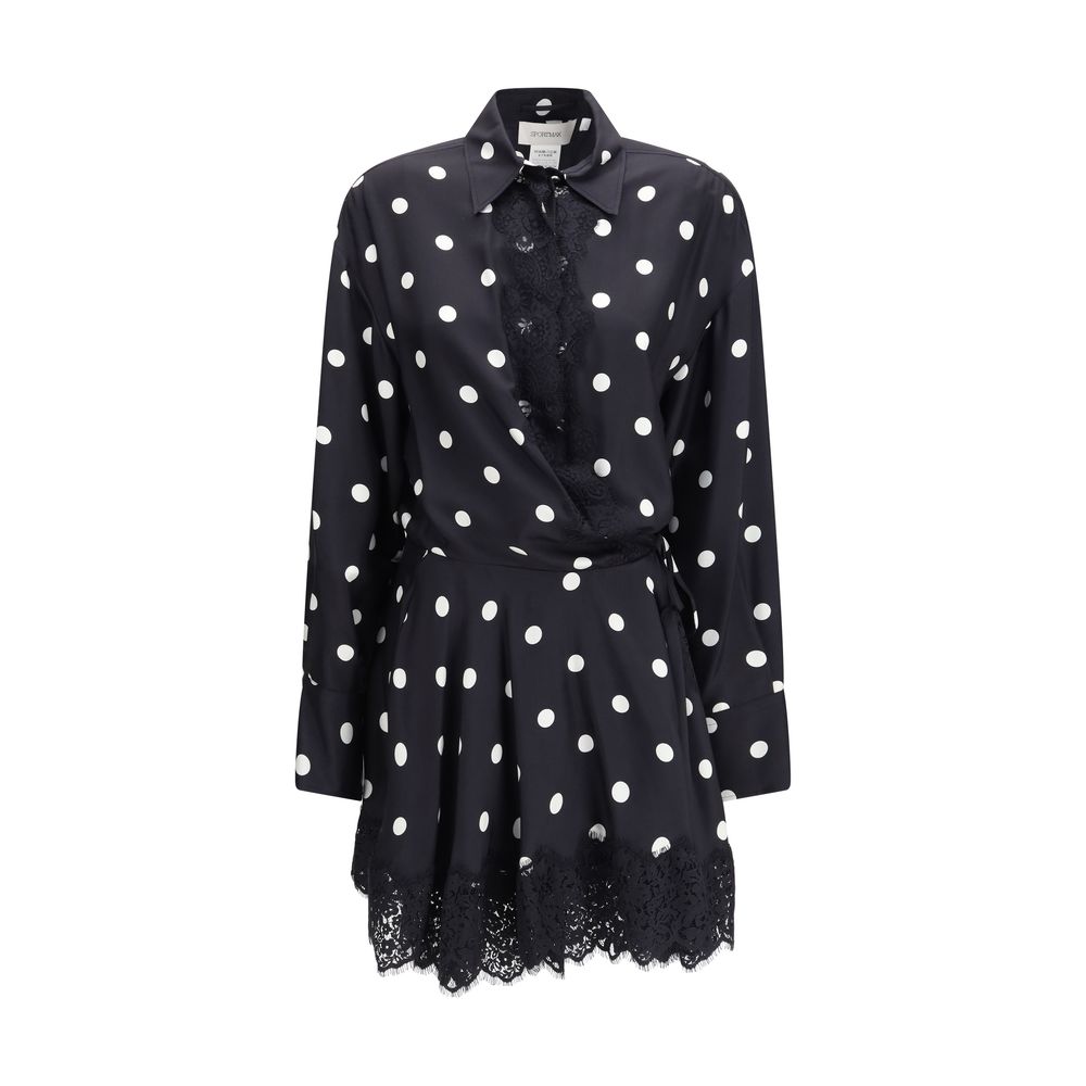 Elevate your wardrobe with the Max Mara Black Silk Casual Dress, a masterpiece of 100% silk that embodies modern luxury and timeless elegance for every occasion.