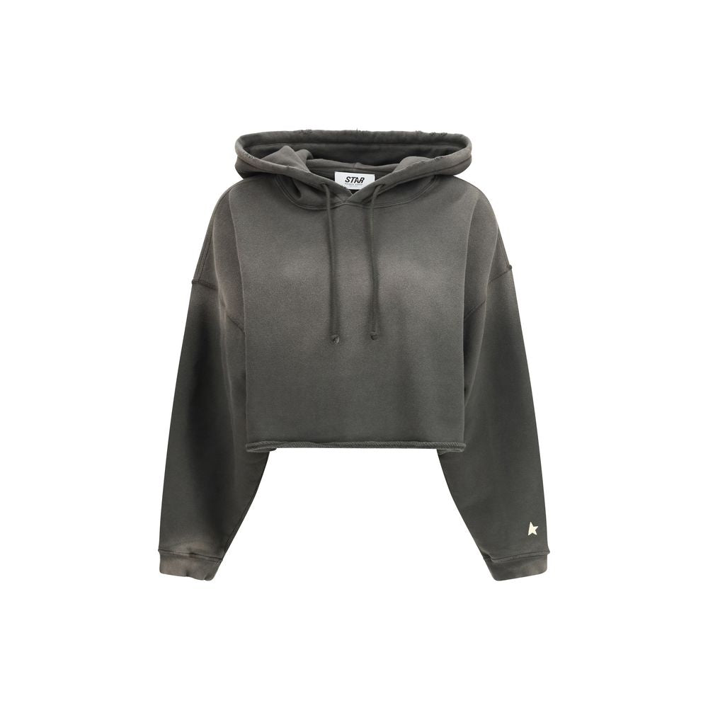Golden Goose Gray Cotton Sweatshirt – Luxe Designer Comfort
