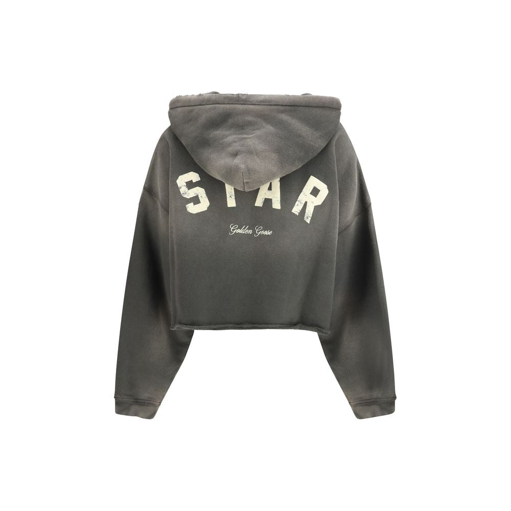 Golden Goose Gray Cotton Sweatshirt – Luxe Designer Comfort