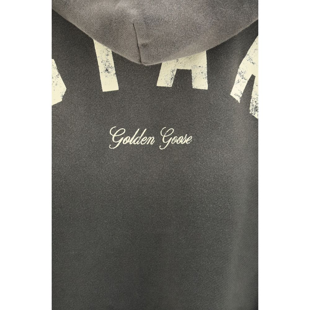 Golden Goose Gray Cotton Sweatshirt – Luxe Designer Comfort