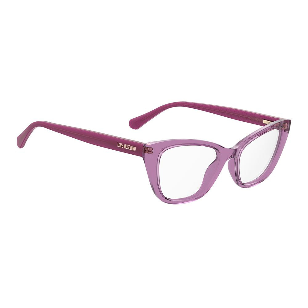 Discover the allure of Love Moschino Multicolor Cellulose Propionate Glasses, where exquisite craftsmanship meets vibrant design, embodying timeless elegance and sophistication.