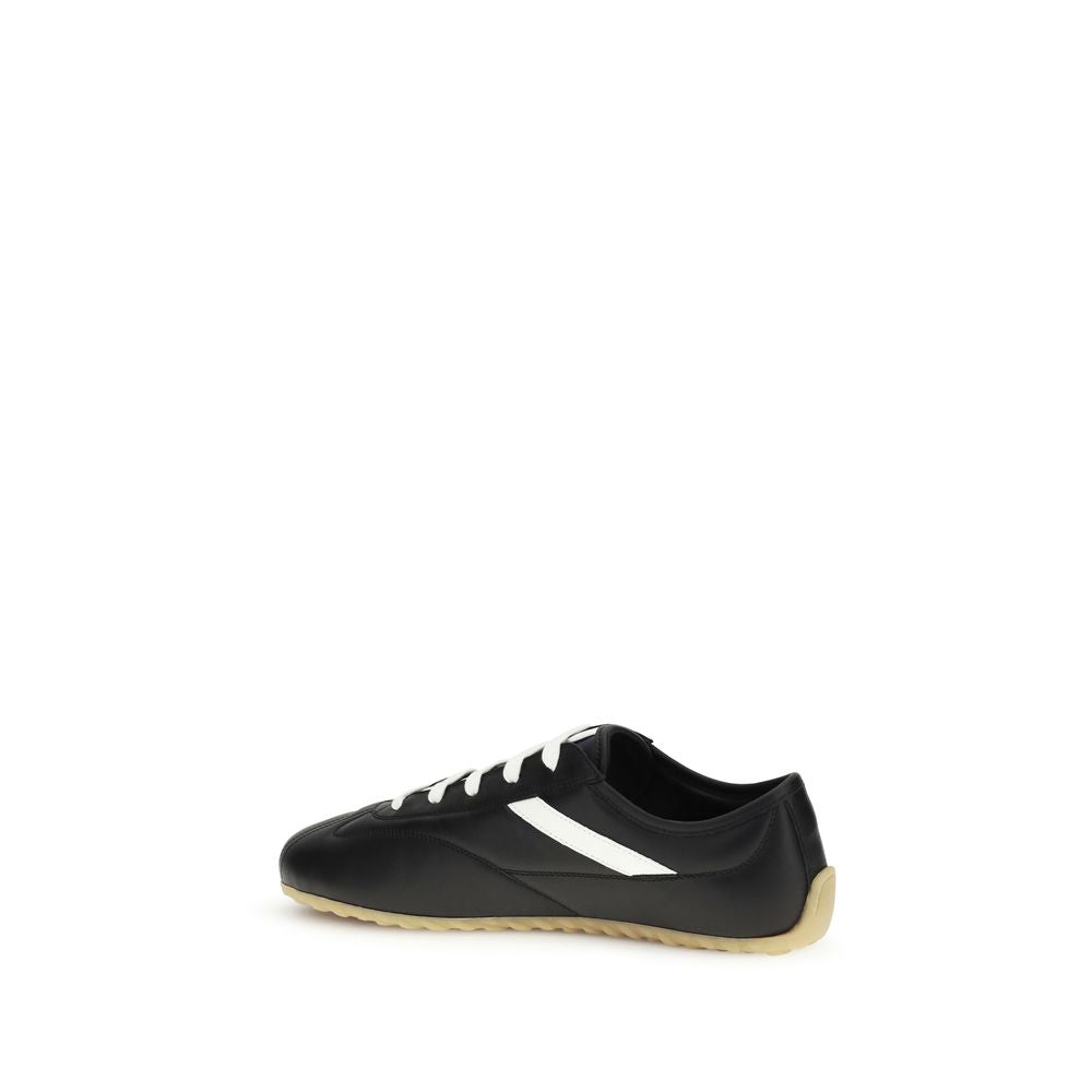 Alexander McQueen Black Calf Leather Sneakers - Timeless Luxury