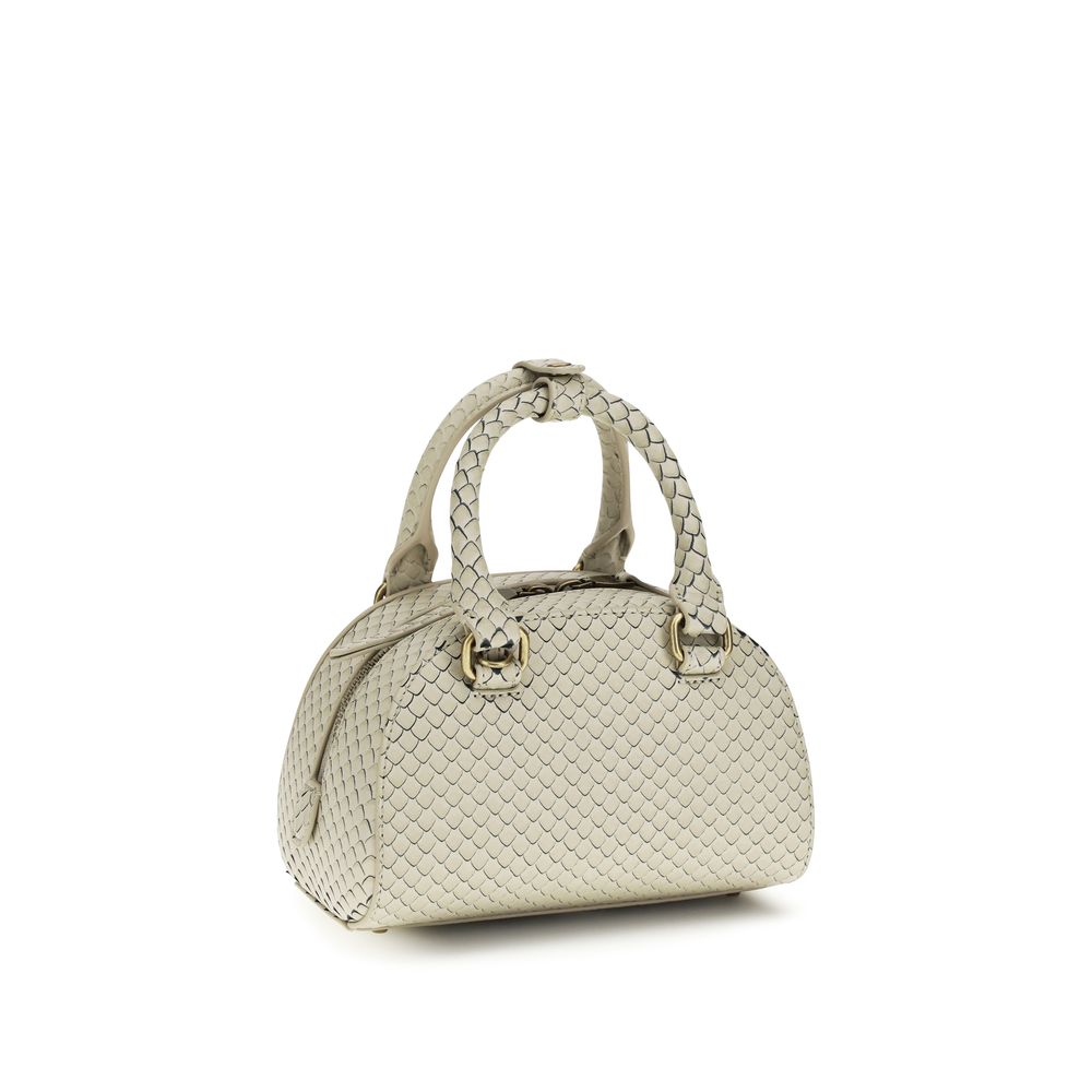 Elevate your style with the Diesel Beige Calf Leather Bos Taurus Handbag, a masterpiece of craftsmanship from the SS26 collection, embodying luxury and sophistication.