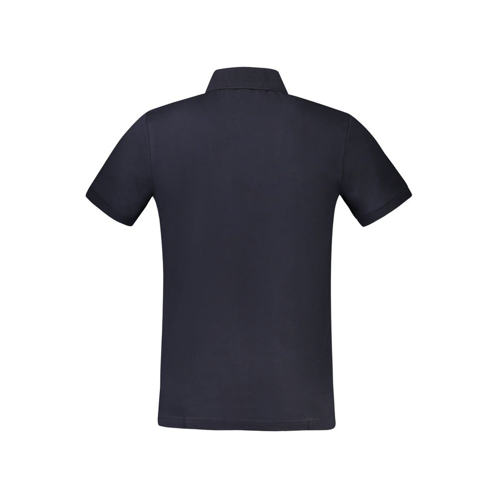 Hugo Boss Blue Cotton Polo Shirt - Timeless Luxury Elegance