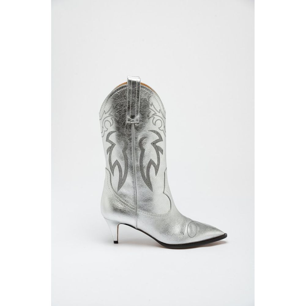 Step into opulence with Moschino's Multicolor Viscose High Heel Boots, where exquisite craftsmanship meets vibrant allure, perfect for unforgettable soirées.