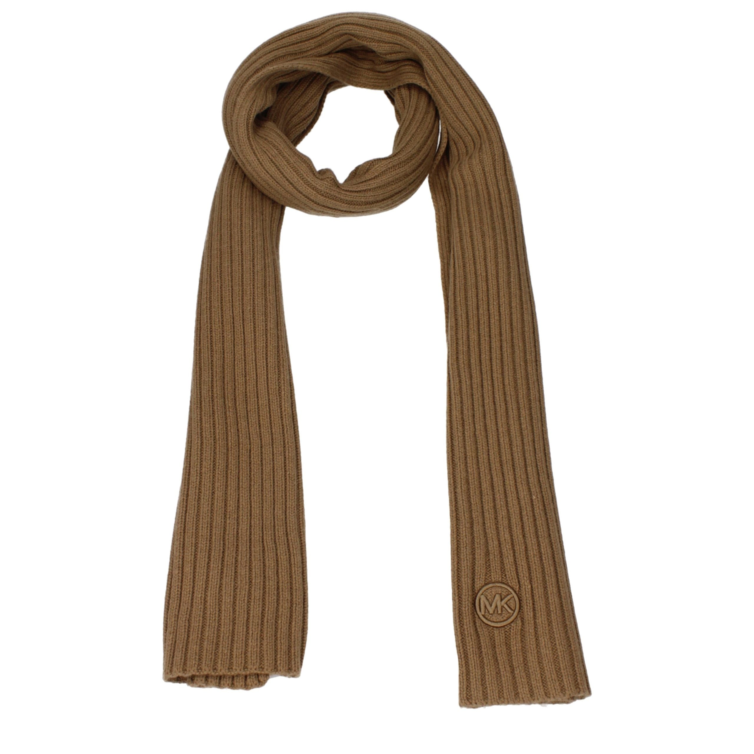 Elevate your elegance with the Michael Kors Brown Polyester Scarf, a timeless accessory crafted from premium materials, perfect for sophisticated styling.