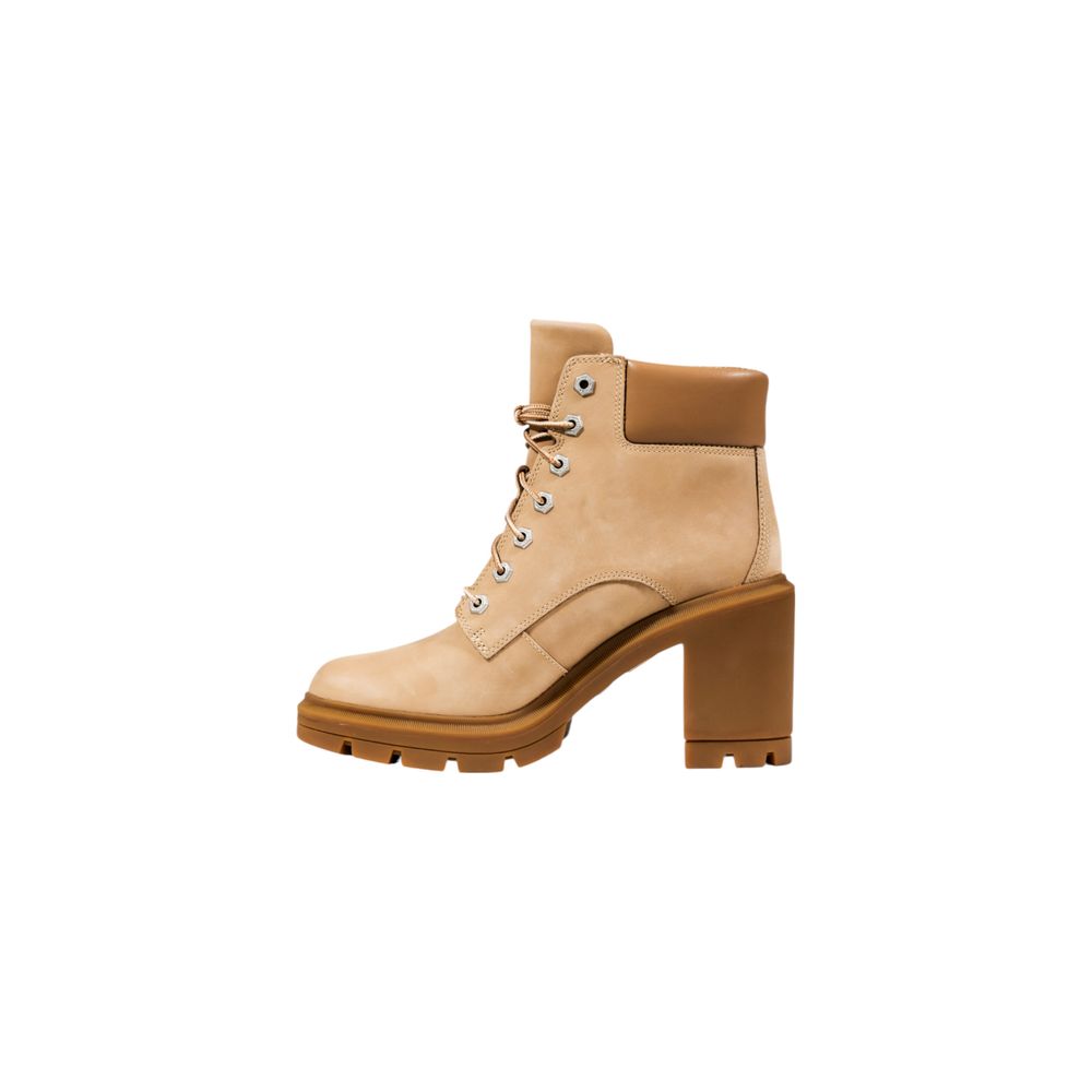 Timberland Beige Suede Leather Ankle Boots