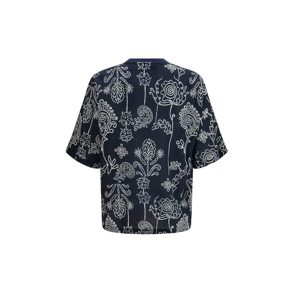 Indulge in the contemporary elegance of Giorgio Armani's Multicolor Cotton T-Shirt, crafted from soft fabric for unmatched comfort and style.