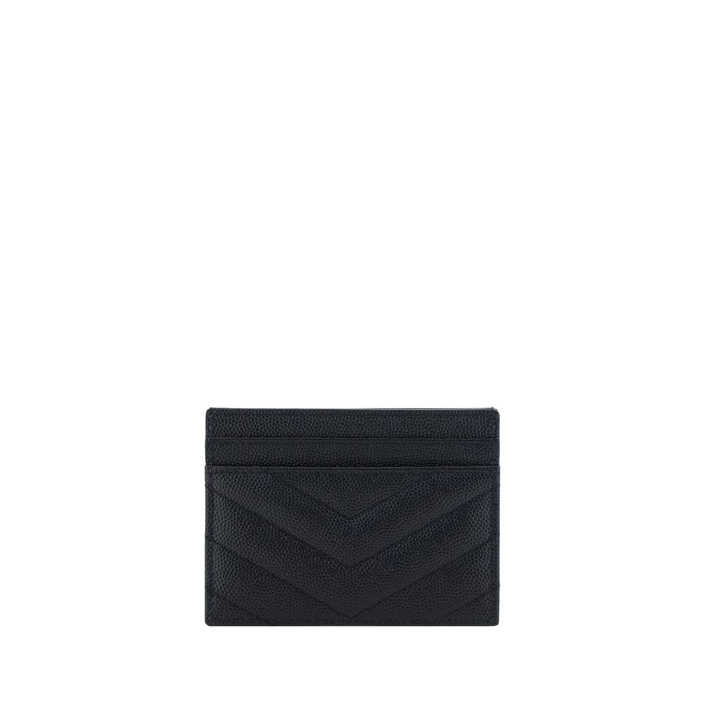 Saint Laurent Black Calf Leather Wallet - Timeless Luxury Accessory