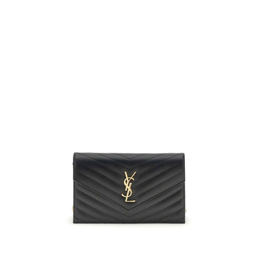 Discover the Saint Laurent Black Calf Leather Bos Taurus Shoulder Bag, a symbol of refined elegance, crafted from premium materials for the discerning individual.