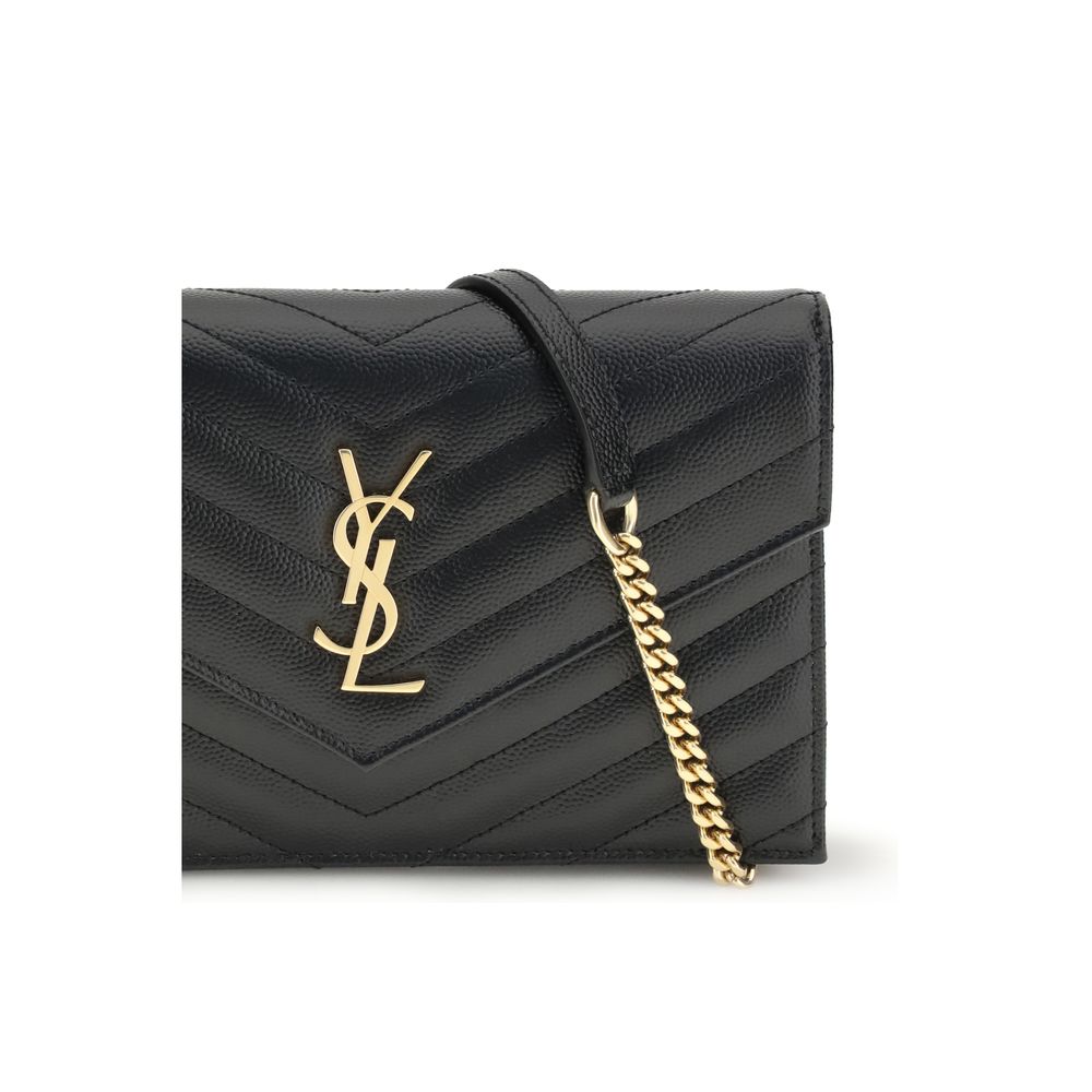 Elevate your style with the Saint Laurent Black Calf Leather Bos Taurus Shoulder Bag, a masterpiece of sustainable luxury and timeless elegance for discerning individuals.