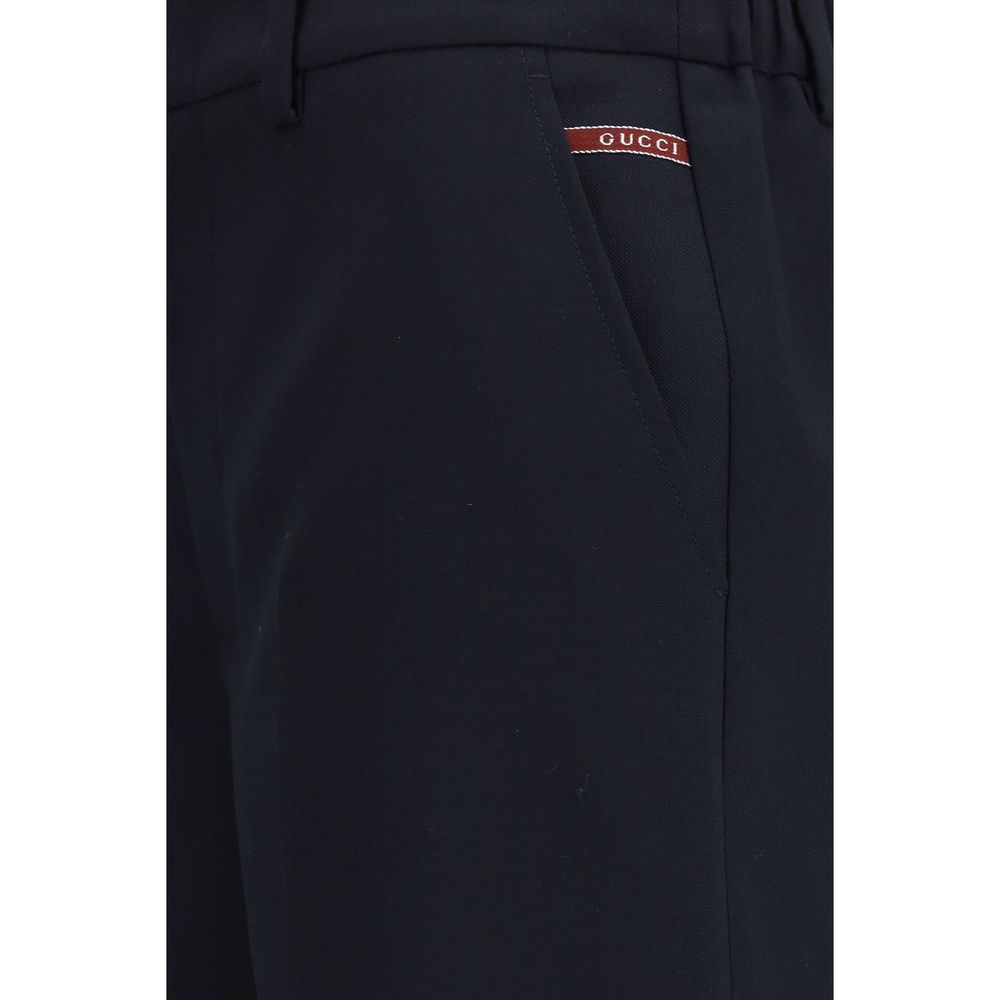 Gucci Black Cotton Shorts - Effortless Luxury for Discerning Style
