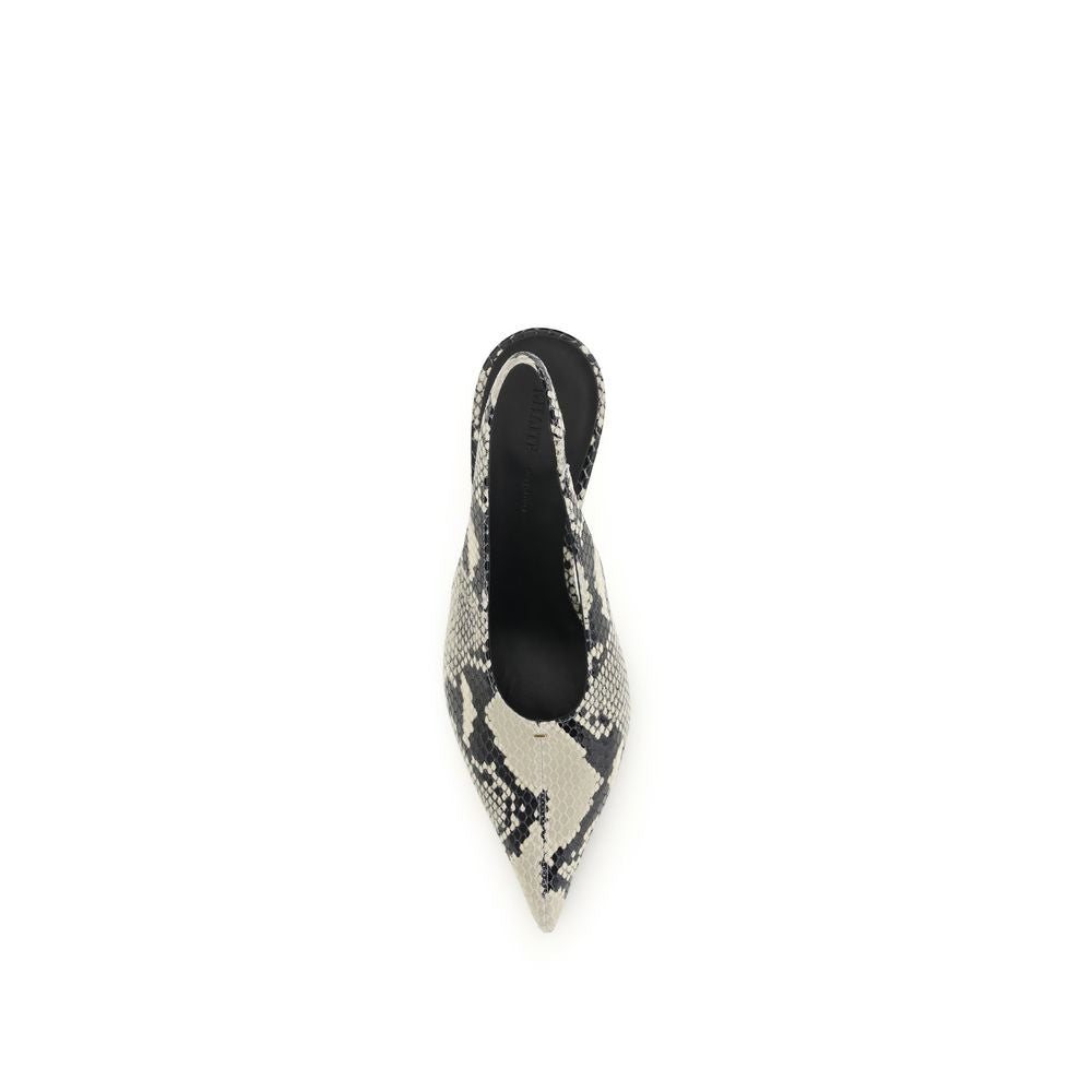 Indulge in the Khaite Multicolor Calf Leather Bos Taurus High Heel Pumps, where exquisite craftsmanship and luxurious design elevate your style to new heights.
