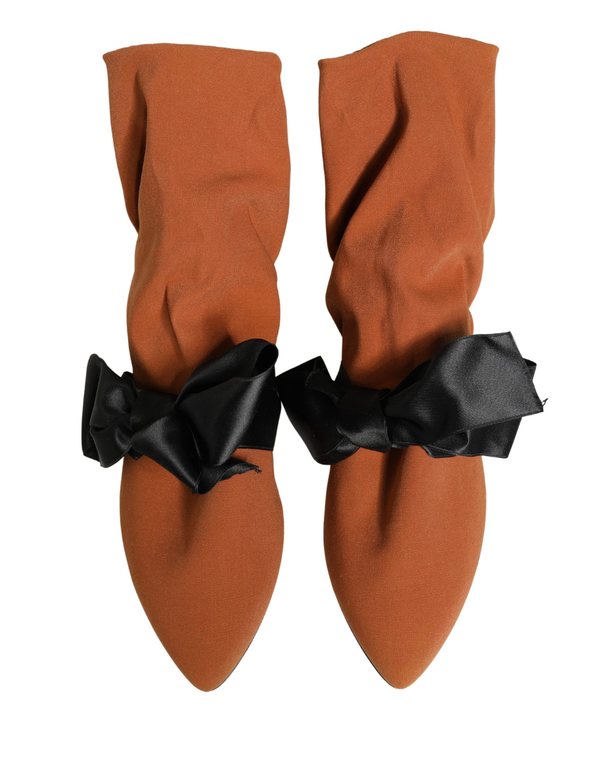 Experience the exquisite allure of Dolce & Gabbana's brown black suede ankle boots, a harmonious blend of Italian craftsmanship and timeless elegance for the discerning individual.