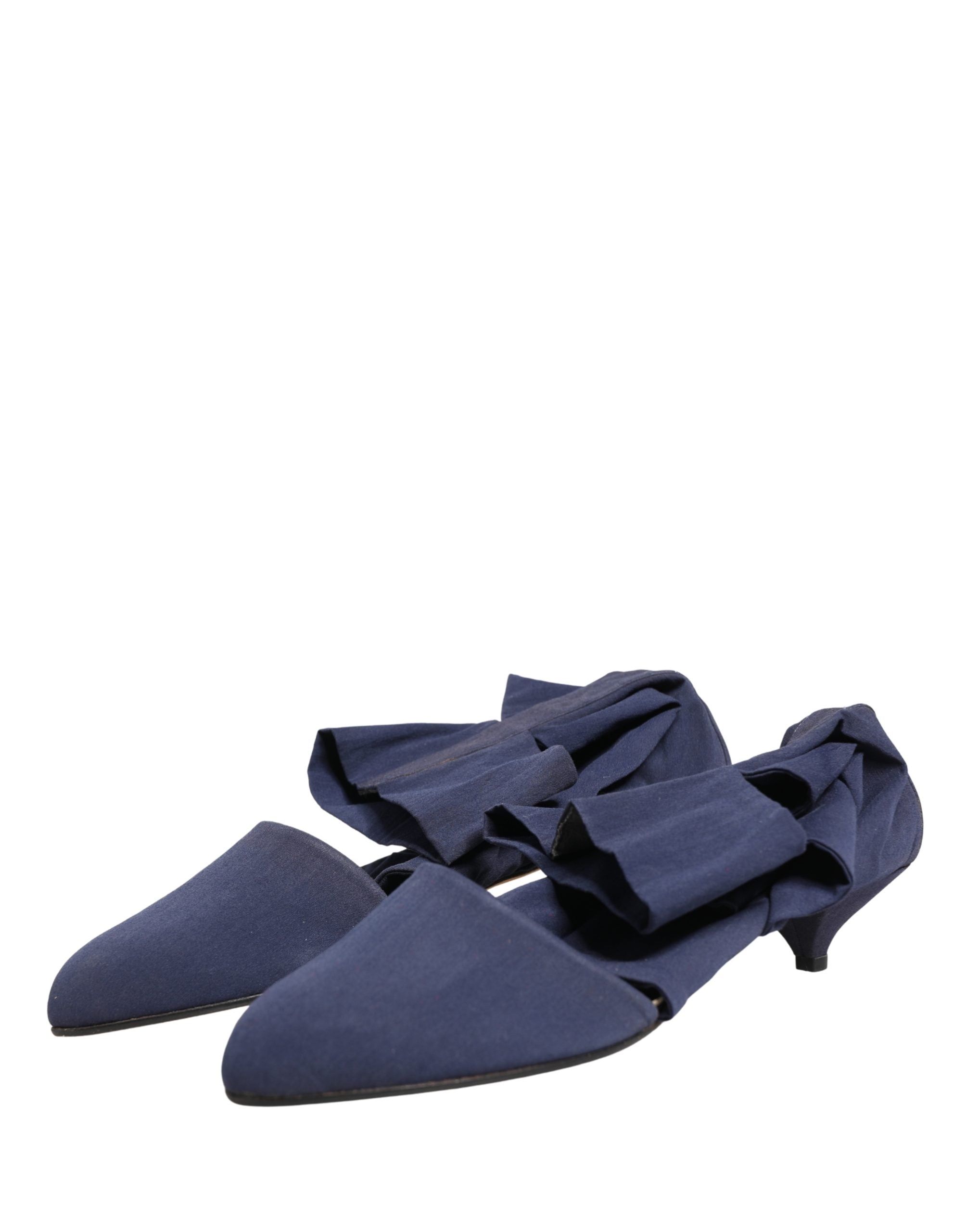 Elevate your style with Dolce & Gabbana's blue cotton ankle boots, a masterpiece of Italian craftsmanship that embodies luxury and sophistication for every occasion.