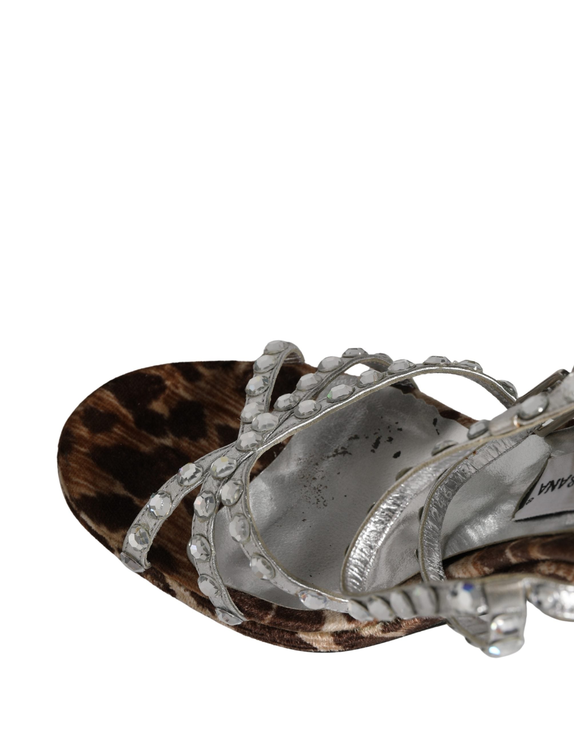 Dolce & Gabbana Stiletto Sandals - Artisanal Luxury Elegance