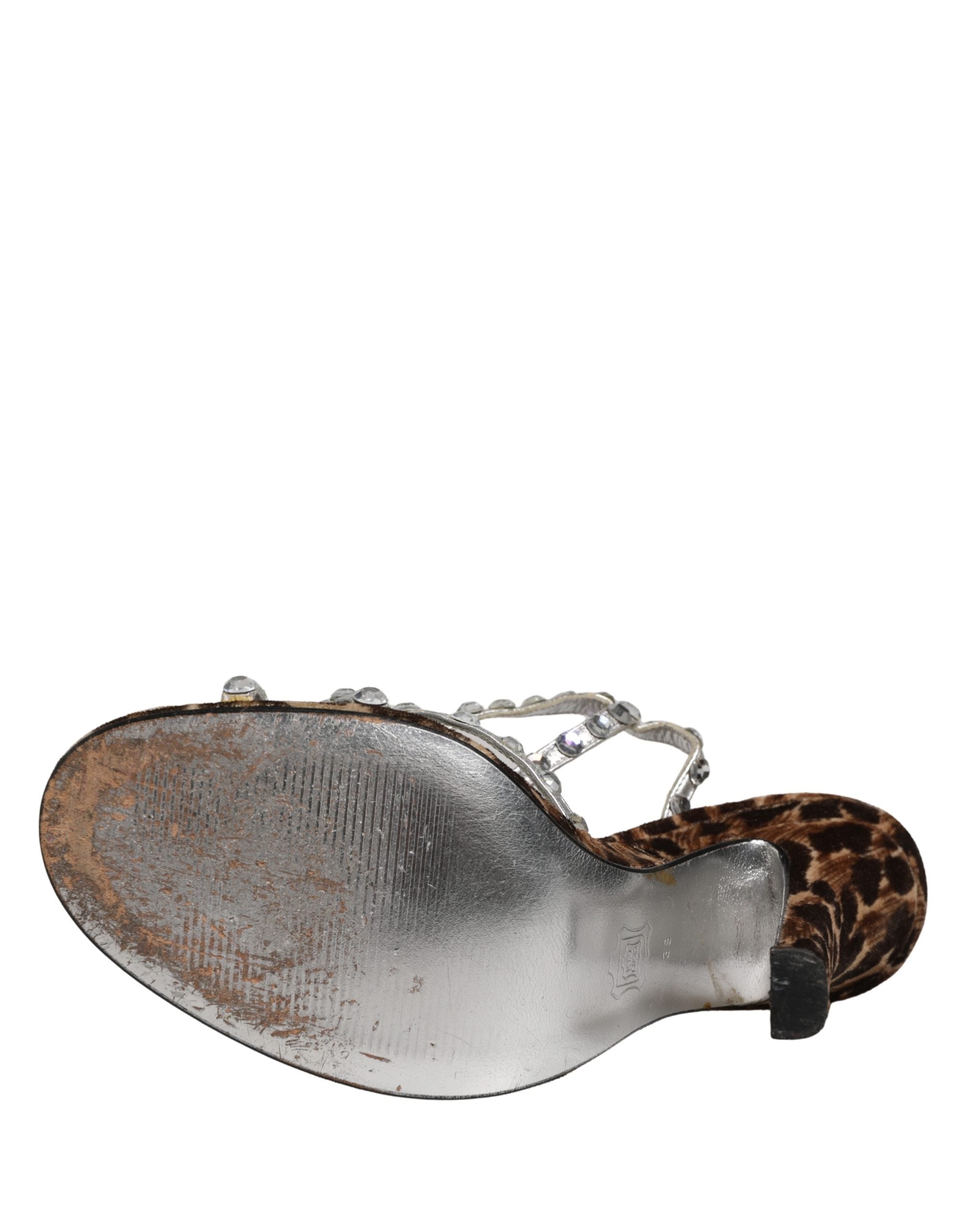 Dolce & Gabbana Stiletto Sandals - Artisanal Luxury Elegance