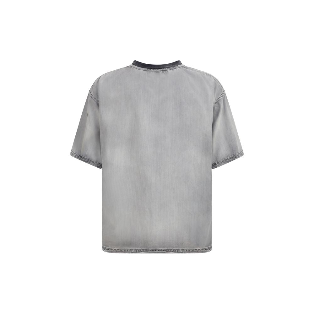 Diesel Multicolor Cotton T-Shirt - Luxury Casual Elegance