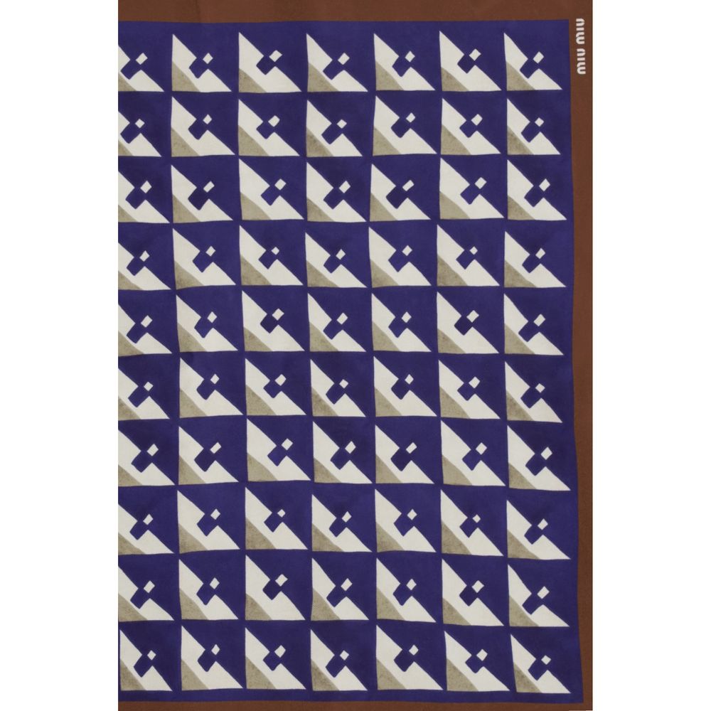 Miu Miu Multicolor Silk Scarf - Exquisite Luxury Accessory