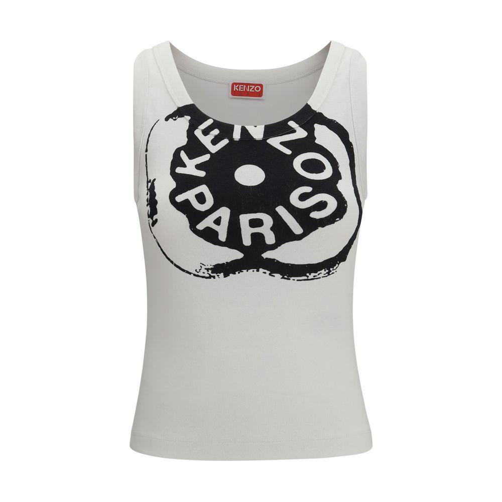 Kenzo White Cotton T-Shirt - Elevate Your Luxury Wardrobe